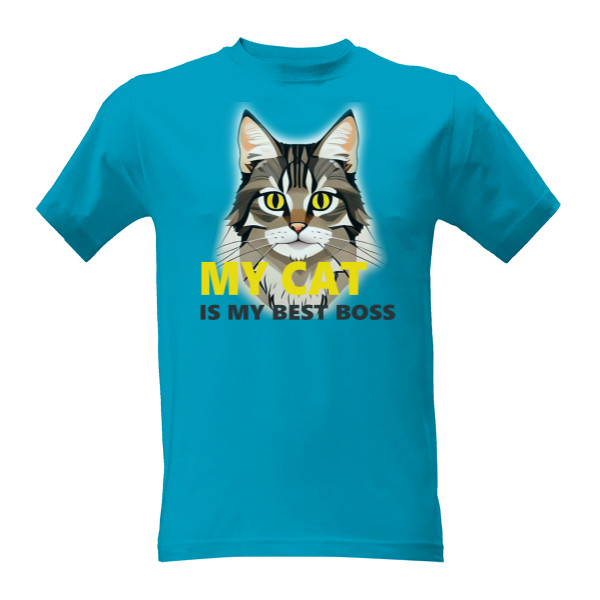 Tričko s potiskem KOČKA